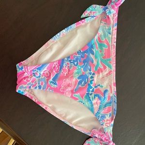 Lilly Pulitzer bikini bottom.